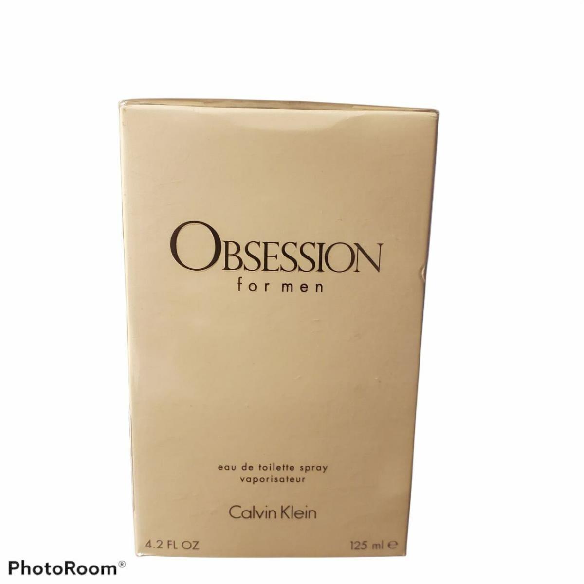 Obsession By Calvin Klein 4.2 Oz Edt Spray Cologne For Men