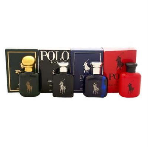 Polo Variety Gift Set by Ralph Lauren Edt For Men 0.5 fl oz