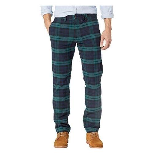 Men`s 34 x 34 Polo Ralph Lauren Blackwatch Tartan Plaid Stretch Pants