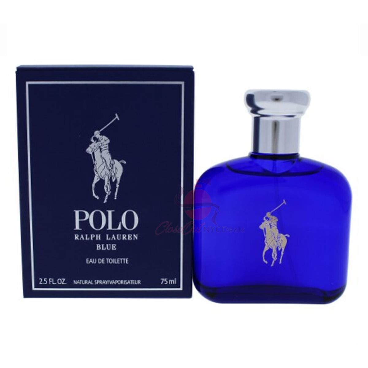 Polo Blue Cologne by Ralph Lauren 2.5 OZ / 75 ML Edt Spray For Men