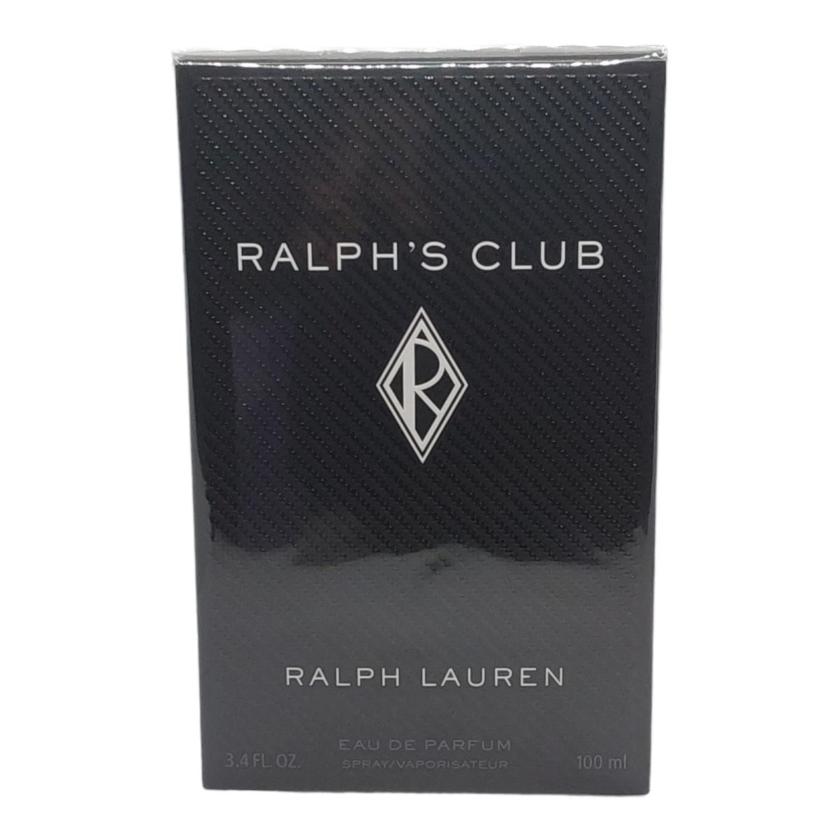 Ralph Lauren Ralphs Club Eau De Parfum 3.4 oz 100 ml For Men