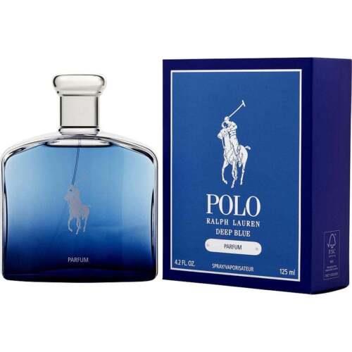 Ralph Lauren Polo Deep Blue Men 4.2 Fl Oz Parfum Spray