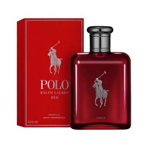 Ralph Lauren Men`s Polo Red Parfum 4.2 oz Fragrances 3605972768919