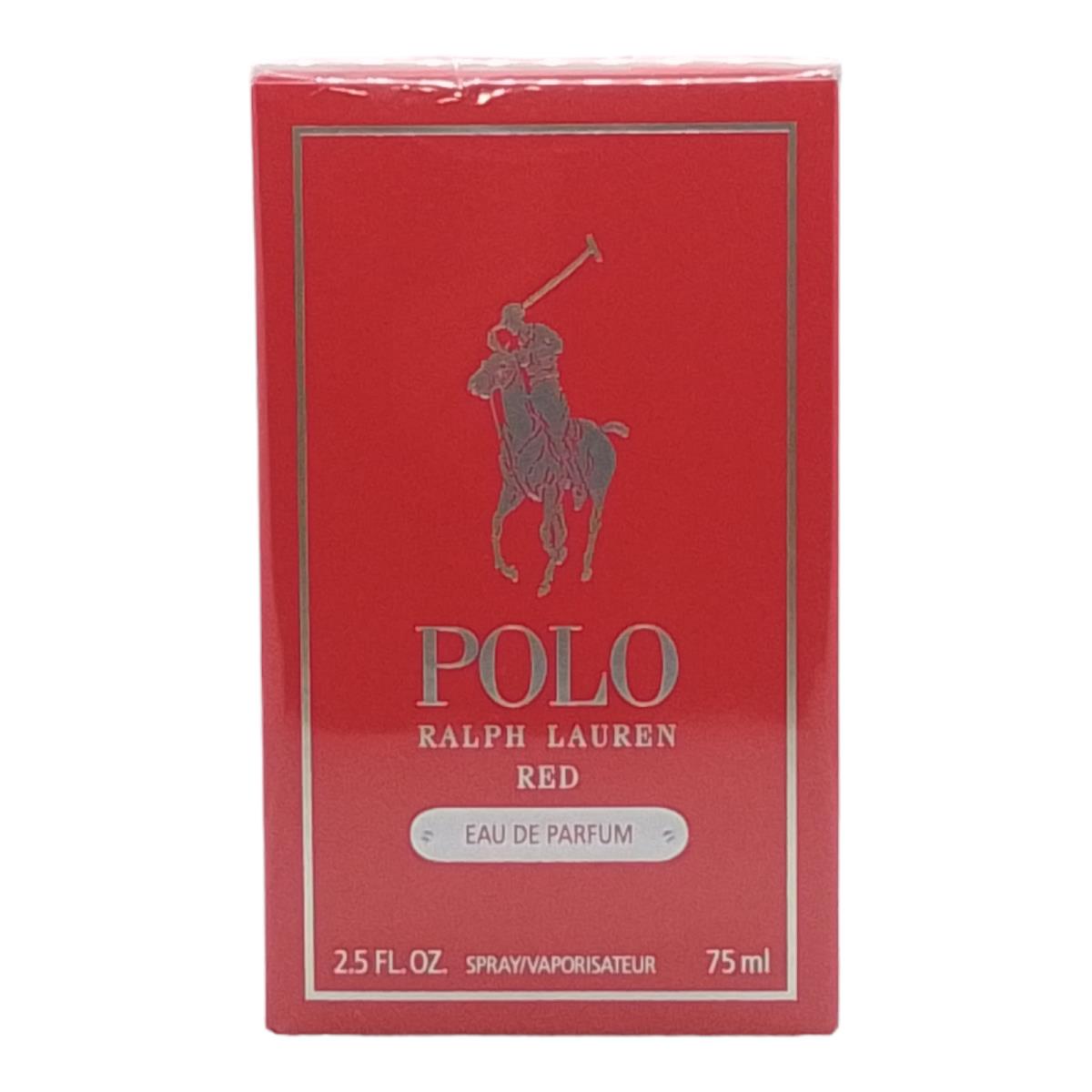 Ralph Lauren Polo Red Eau De Parfum Spray For Men 2.5 oz 75 ml Edp