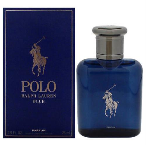 Polo Blue by Ralph Lauren For Men - 2.5 oz Parfum Spray Refillable