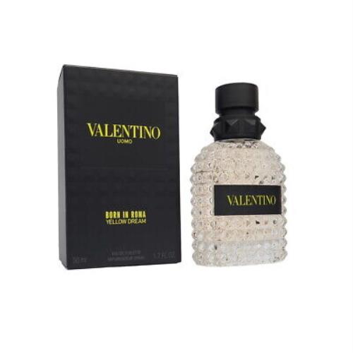 Valentino Uomo Born in Roma Yellow Dream Edt Men Spray 1.7 oz / 50 ml