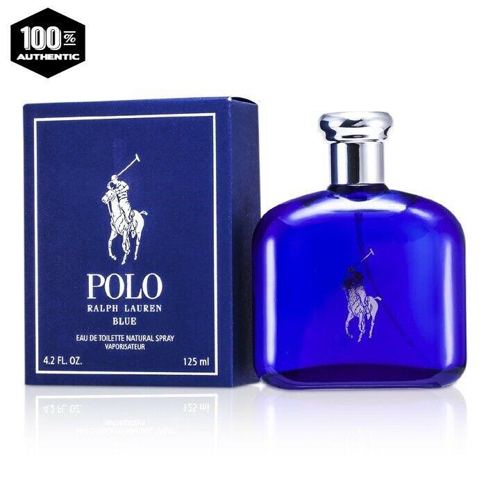 Polo Blue Cologne by Ralph Lauren 4.2 OZ Edt Spray For Men