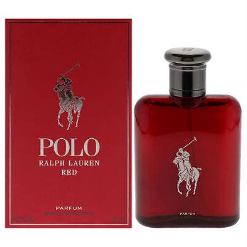 Polo Red by Ralph Lauren For Men - 4.2 oz Parfum Spray