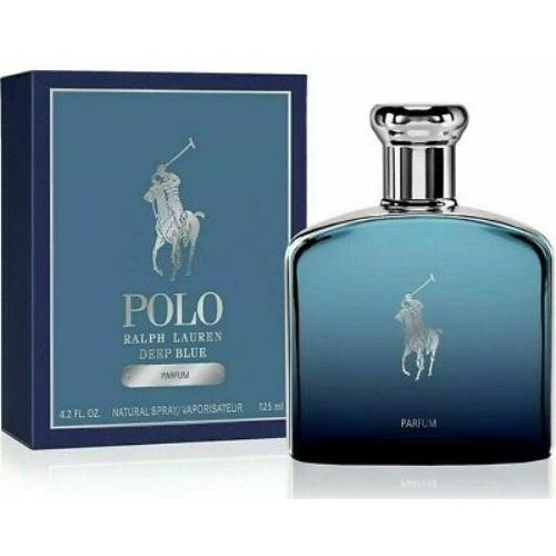 Ralph Lauren Polo Deep Blue Parfum Spray For Men 4.2 Oz / 125 ml Item