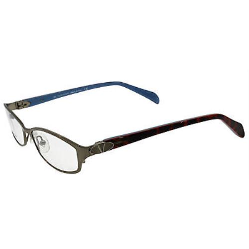 Valentino VL 5591 Njs Sliver Rectangle Metal Eyeglasses 49mm