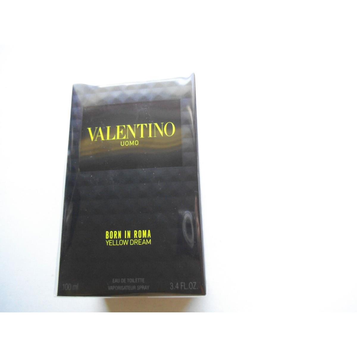 Valentino Uomo Born in Roma Yellow Dream Edt Men Spray 3.4 oz / 100 ml Seal