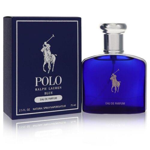 Polo Blue Cologne by Ralph Lauren Eau De Parfum Spray 2.5oz/75 ml For Men