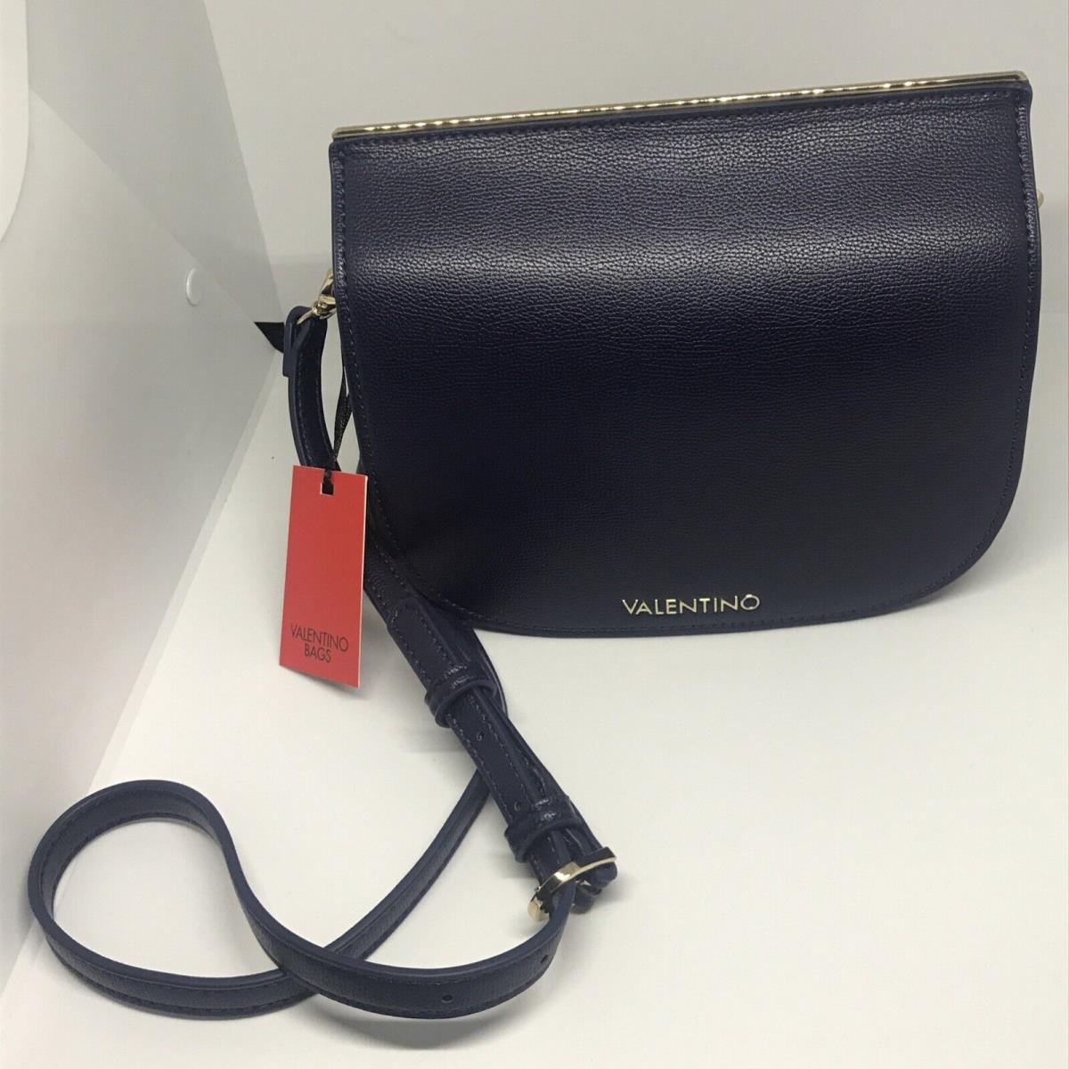 Mario Valentino Unicorno Navy Handbag