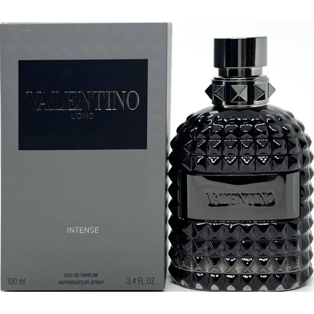 Valentino Uomo Intense Eau DE Parfum Spray For Men 3.4 Oz / 100 ml