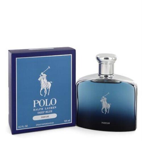 Polo Deep Blue by Ralph Lauren Parfum Spray 4.2 oz / e 125 ml Men