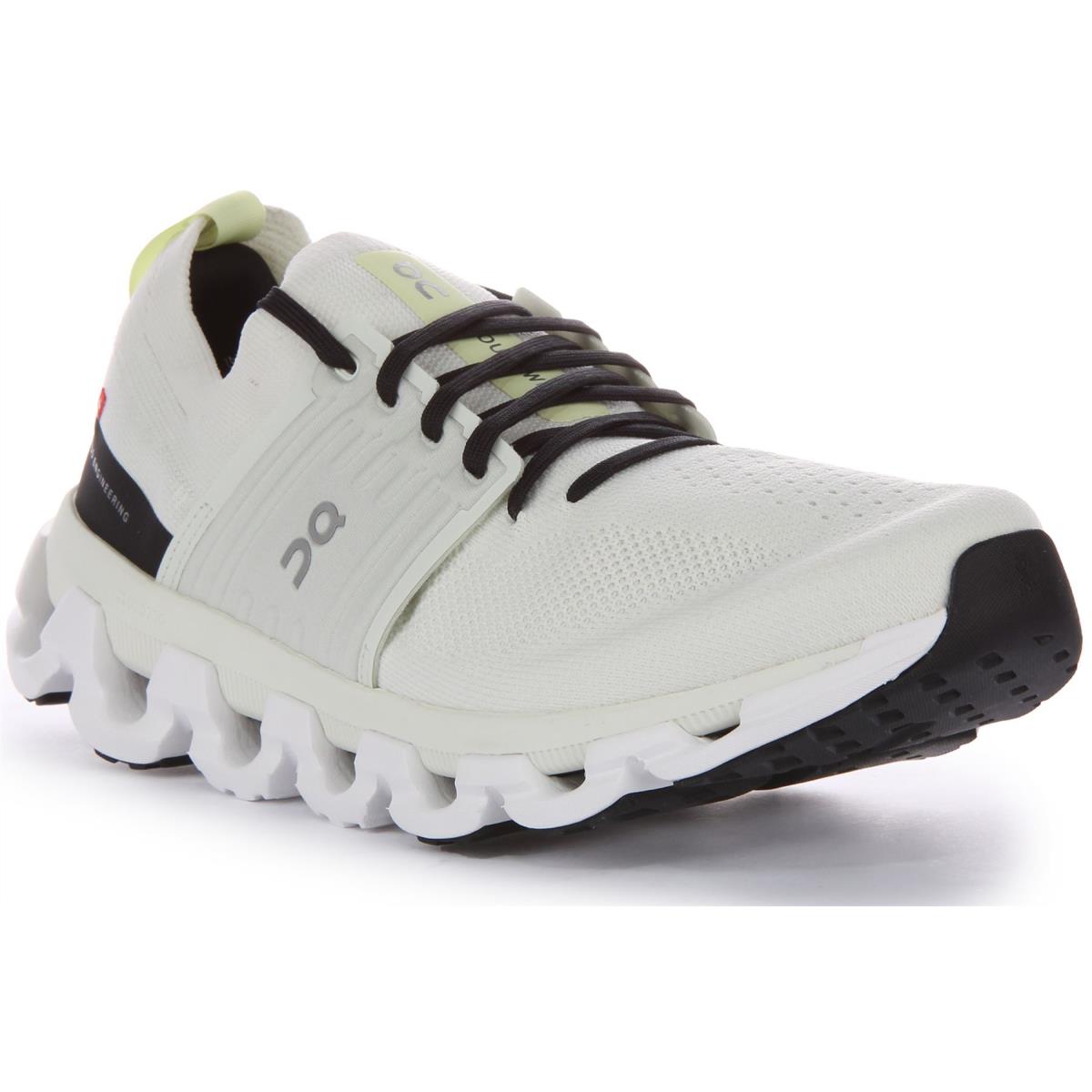 On Running Cloudswift 3 Dual Density Helion Mesh Sneakers Grey Mens US 7 - 13 WHITE BLACK