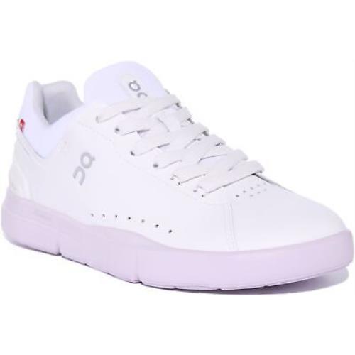 On Running The Roger Advantage Lace Up Sneakers White Pink Mens Size US 7 - 13