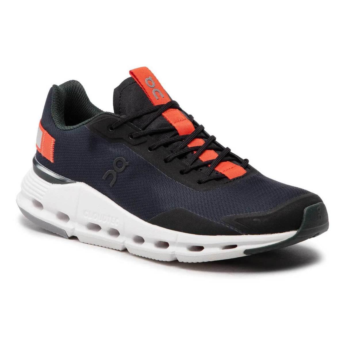 On-running Cloudnova Form Black/flame 26.98479 Women`s Running Sneakers