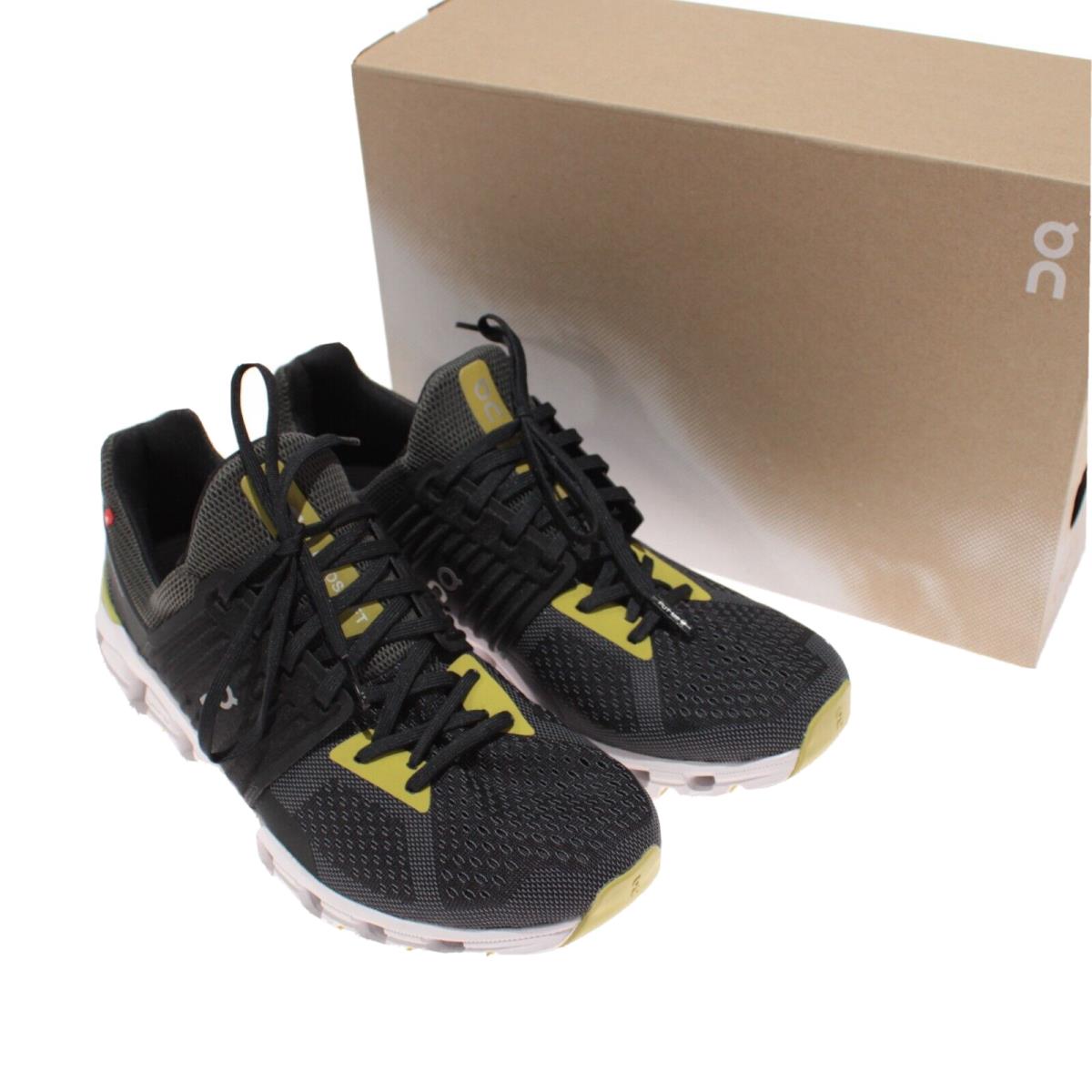 On Running Sneakers Size 9.5 M US In Magnet Gray /citron Cloudswift