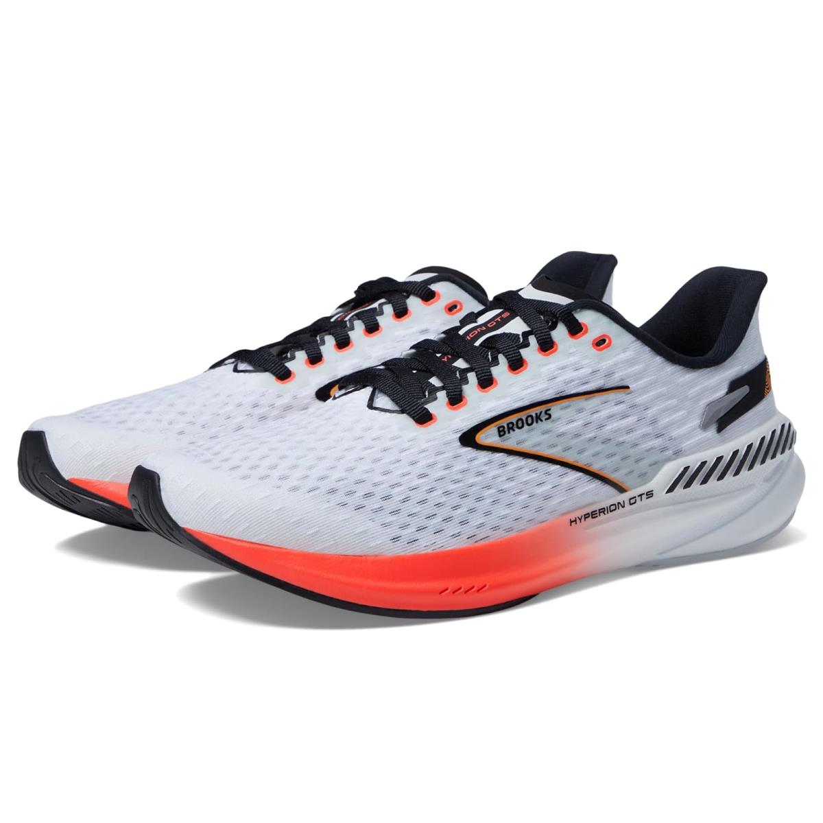 Man`s Sneakers Athletic Shoes Brooks Hyperion Gts Blue/Fiery Coral/Orange