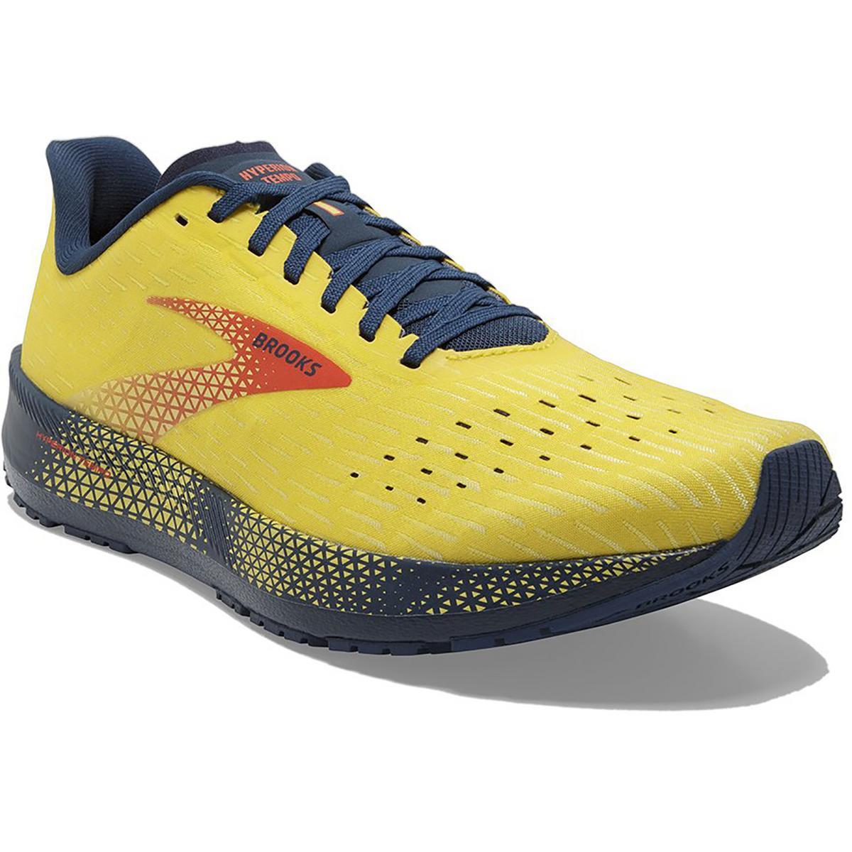 Brooks Mens Hyperion Tempo Fitness Workout Running Shoes Sneakers Bhfo 8544 Maize/Titan/Cherry Tomato