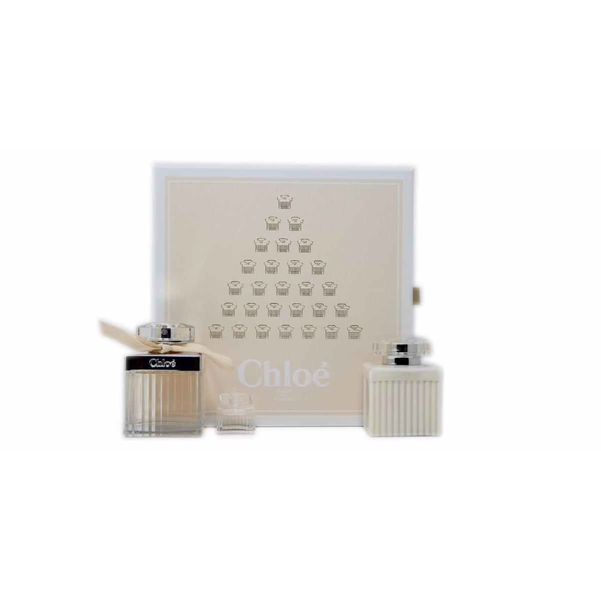 Chloe Fleur DE Parfum 3 Piece Gift Set For Women Eau DE Parfum Spray 75ML