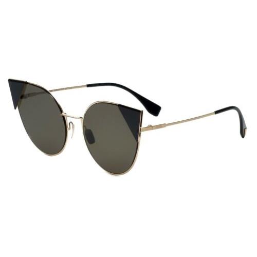 Fendi Designer Sunglasses FF0190-000 in Rose Gold 57mm