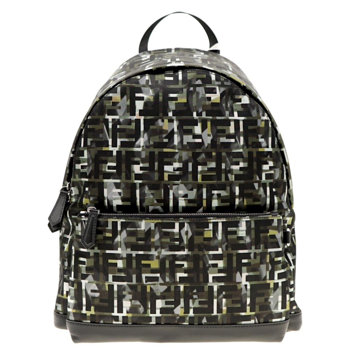 Fendi FF Backpack Camouflage Nylon