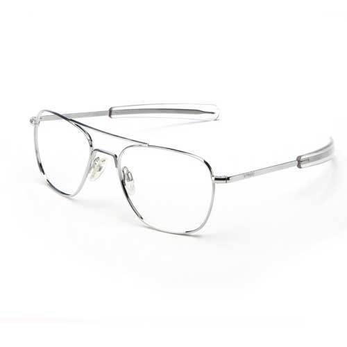 Randolph Aviator Frames For Prescription Lenses Hidalgos Bright Chrome