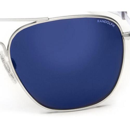 Blue Sky Flash Mirror Replacement Lenses For Randolph Aviator 55mm