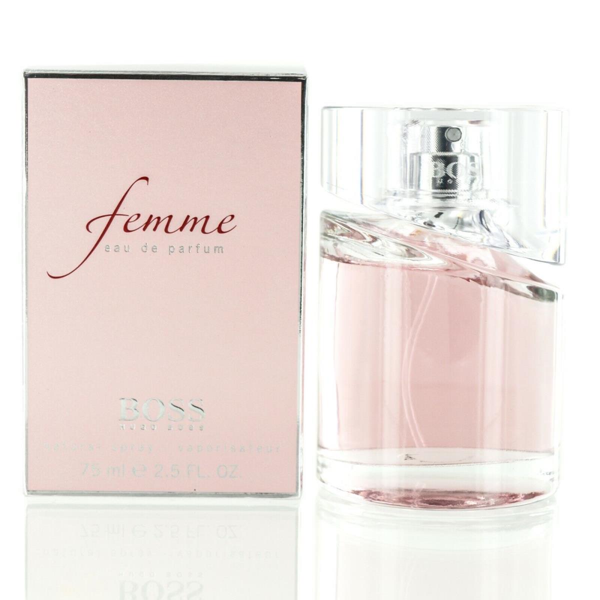 Boss Femme For Women by Hugo Boss Eau De Parfum Spray 2.5 Oz