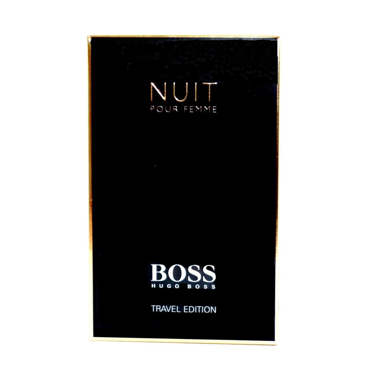 Boss Nuit Pour Femme BY Hugo Boss Gift Set with Eau DE Parfum Spray 75ML