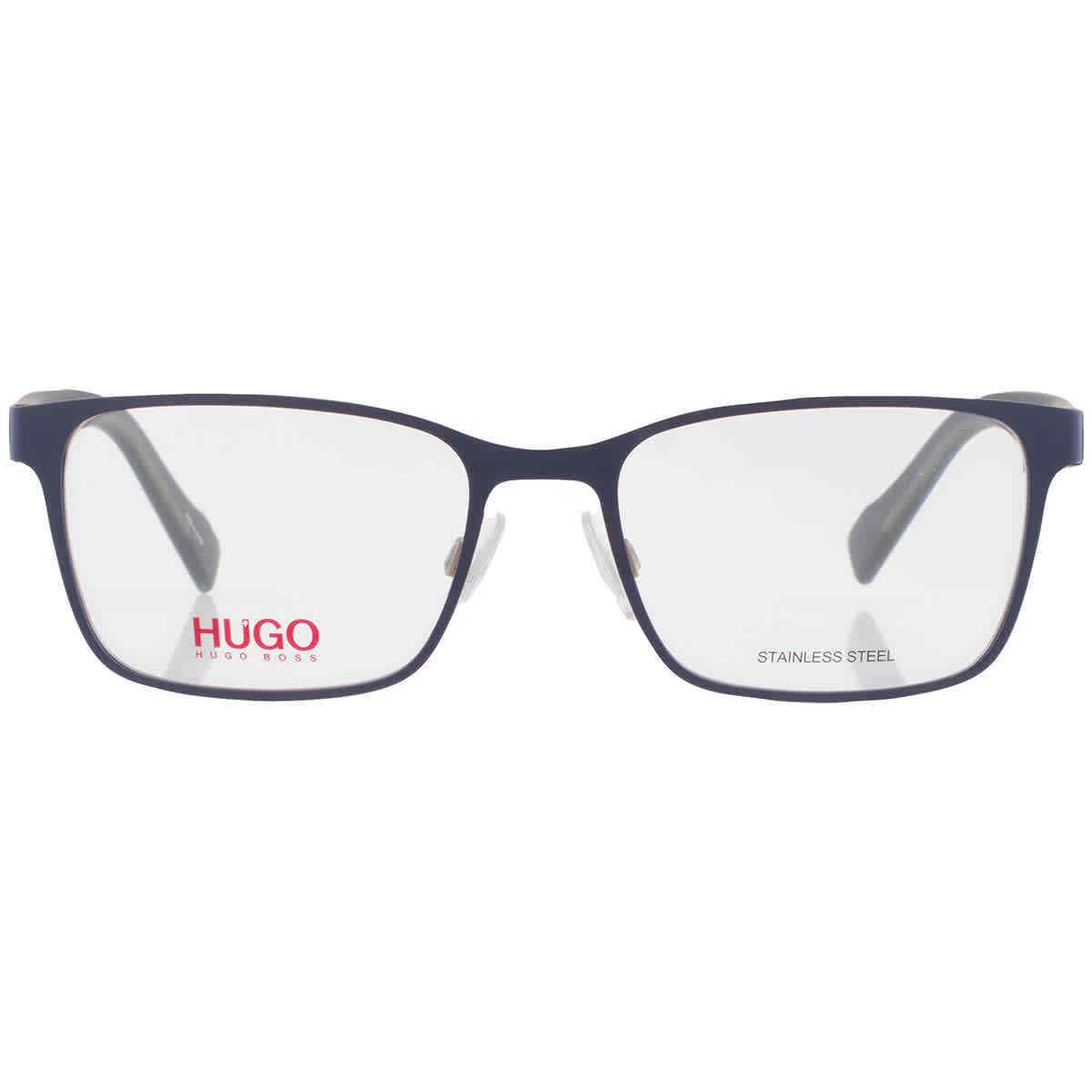 Hugo Boss Demo Rectangular Men`s Eyeglasses HG 0183 04NZ 53 HG 0183 04NZ 53