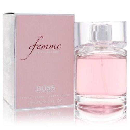 Boss Femme by Hugo Boss Eau De Parfum Spray 2.5 oz Women