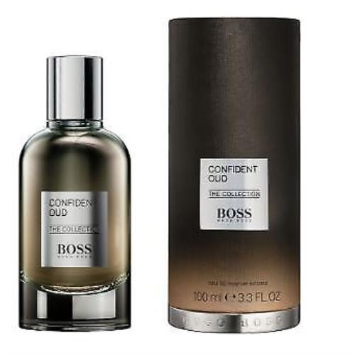 Hugo Boss Men`s Boss The Collection Confident Oud Edp Spray 3.4 oz Fragrances