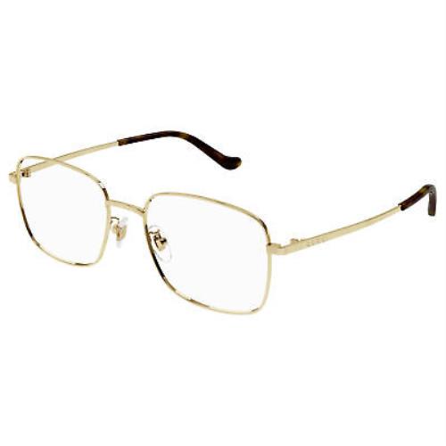 Gucci GG1355OA-002 Gold Gold Eyeglasses