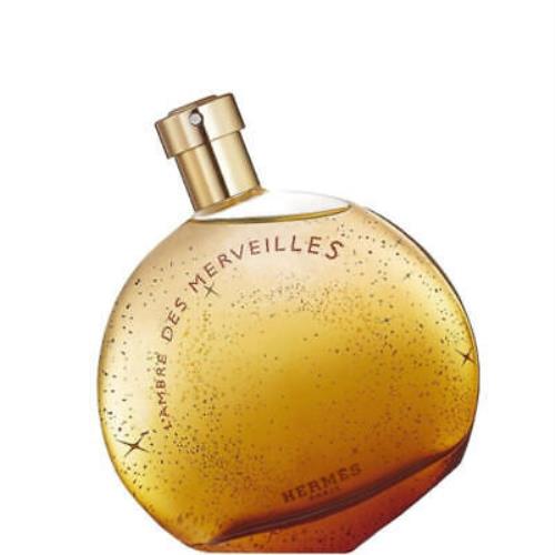 Hermes L Ambre Des Merveilles Edp Spray 3.4 oz Tester Fragrances 3346130010104