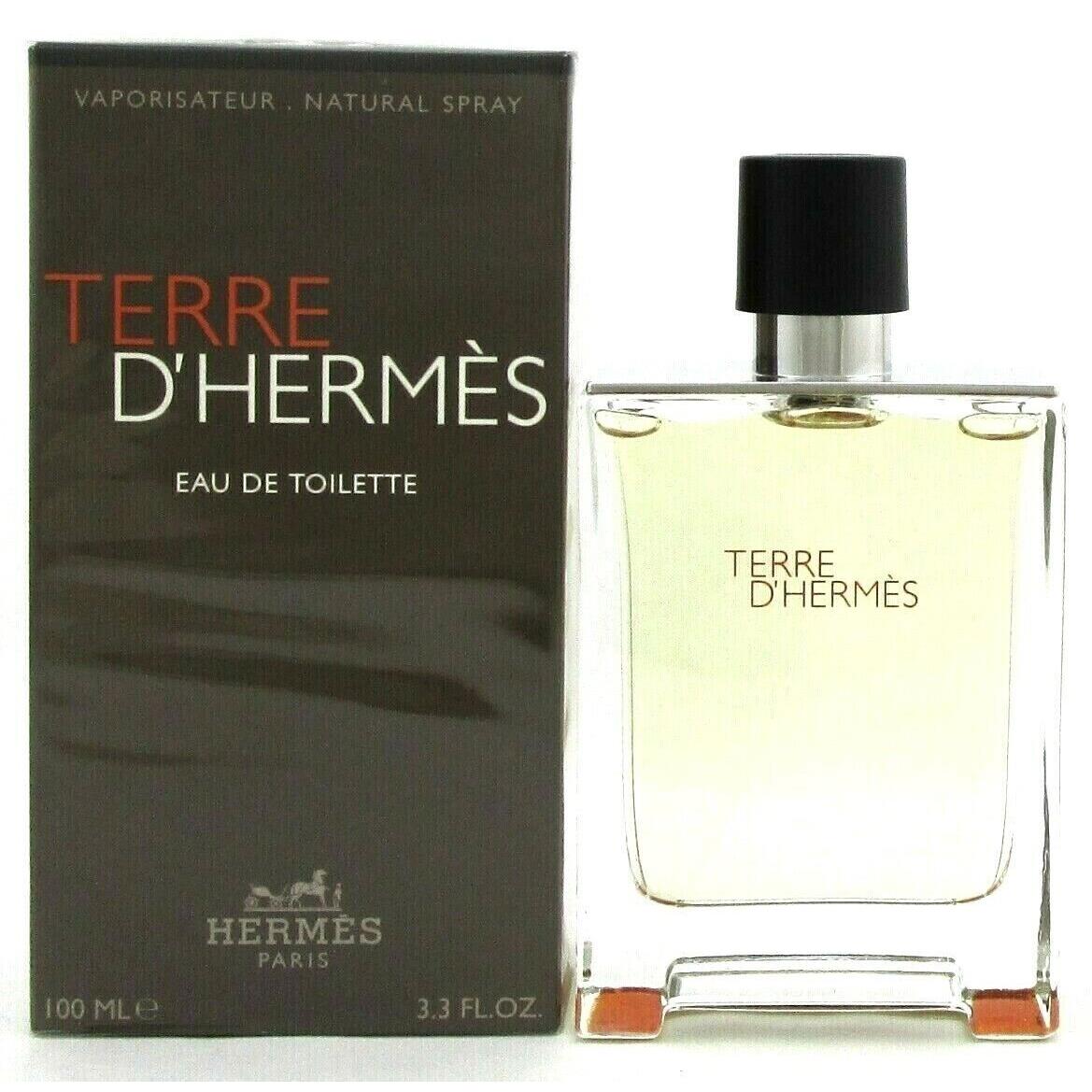 Terre D`hermes by Hermes Edt 3.3 oz Eau de Toilette Spray For Men Box