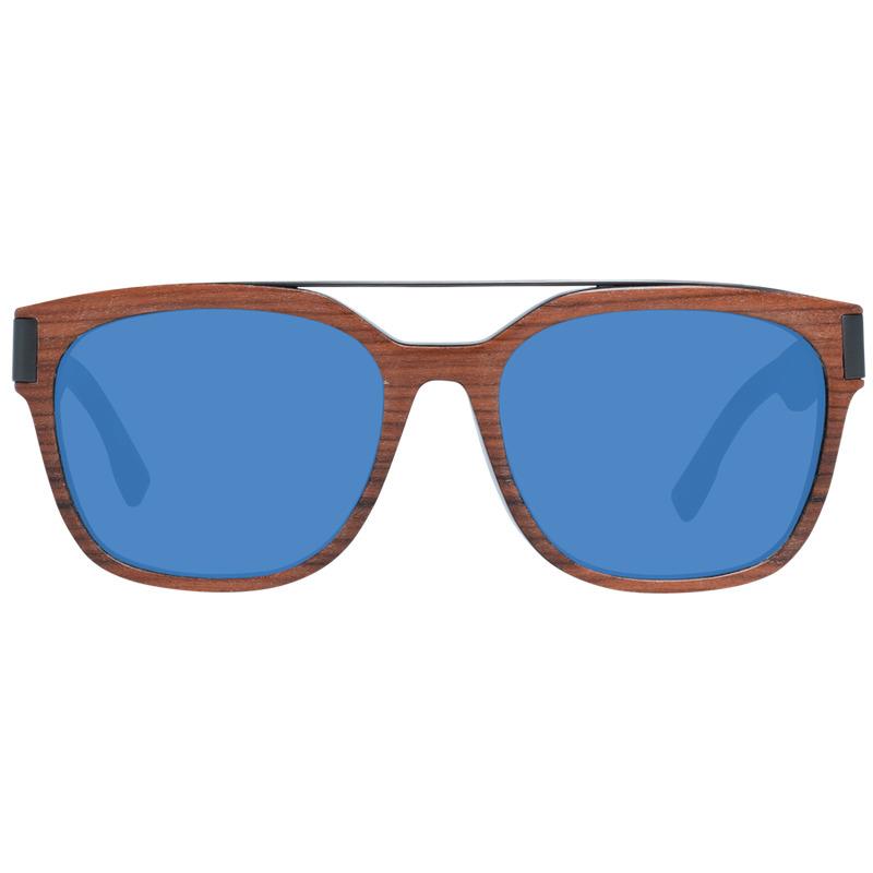 Ermenegildo Zegna ZC0005 50V Brown Square Blue 56-18-140mm Men`s Sunglasses