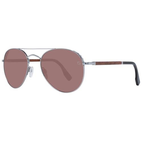 Ermenegildo Zegna ZC0002 08J Gunmental Oval Roviex 56-20-140mm Men`s Sunglasses