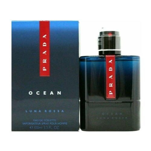 Prada Luna Rossa Ocean 3.3 oz Edt Cologne For Men