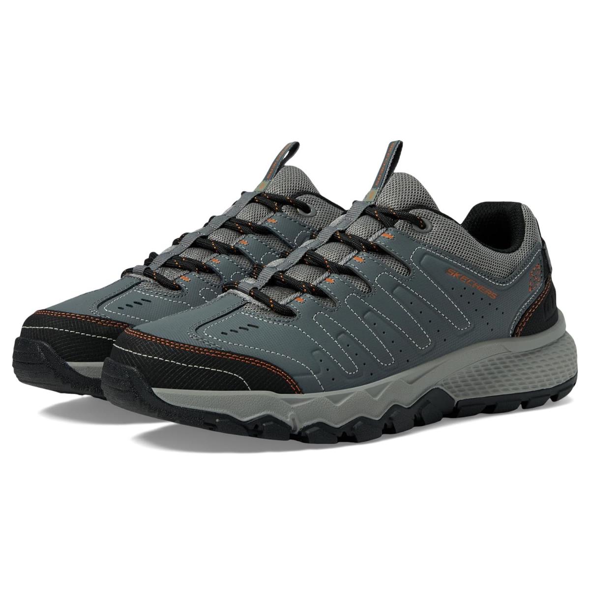 Man`s Sneakers Athletic Shoes Skechers Dynamite AT Gray