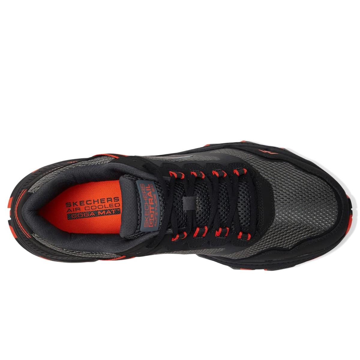 Man`s Sneakers Athletic Shoes Skechers Go Run Trail Altitude 2.0 - Mar - Black/Orange