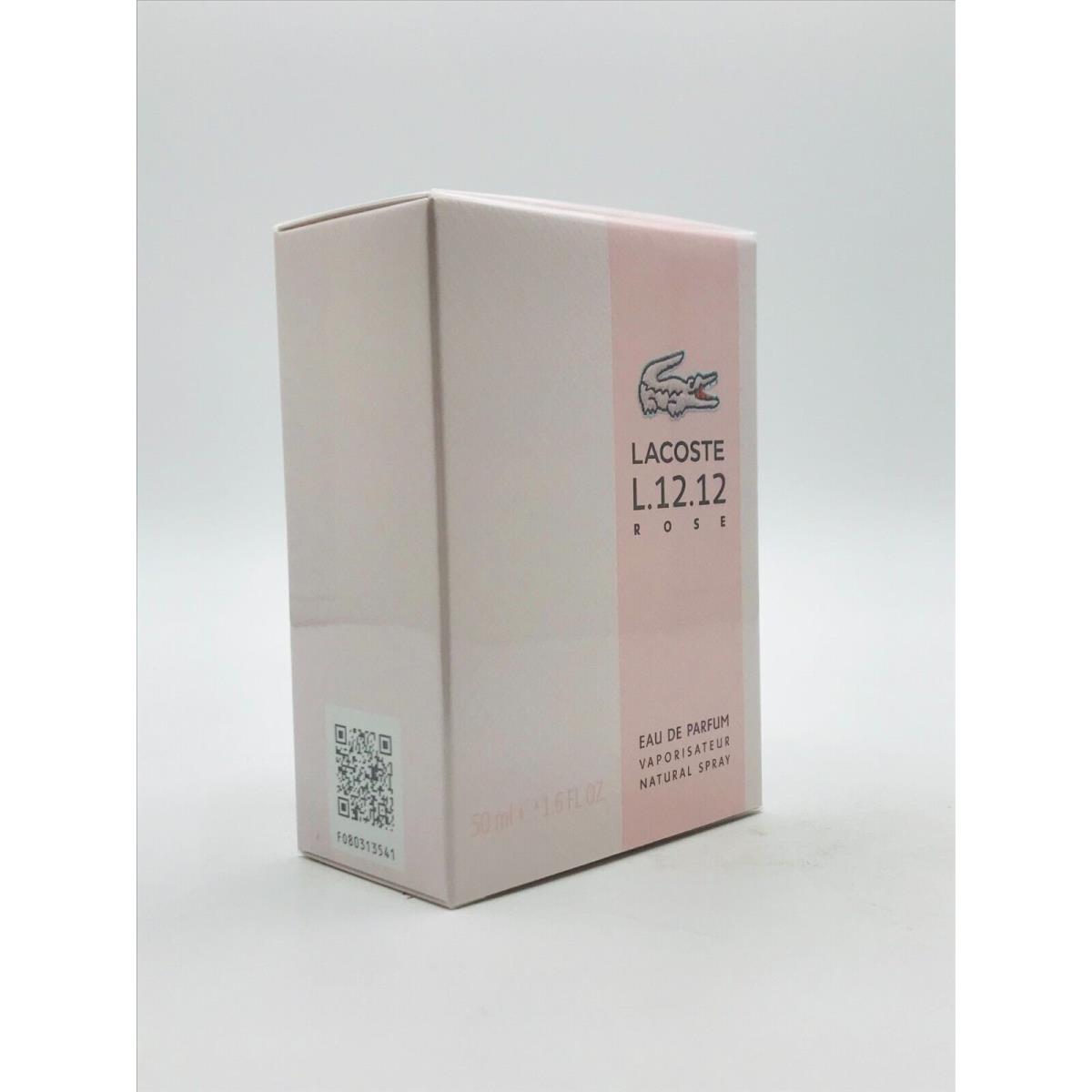 Lacoste L.12.12 Rose Women Parfum Spray 1.6 oz