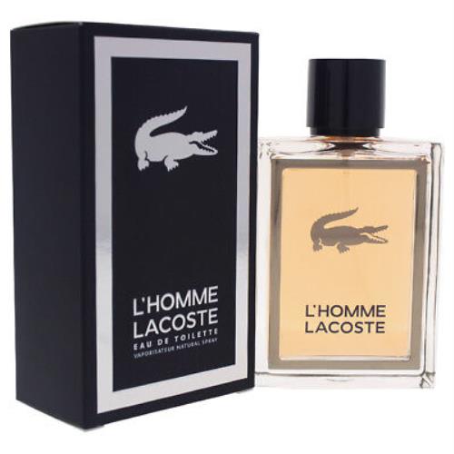 L`homme by Lacoste For Men - 3.3 oz Edt Spray