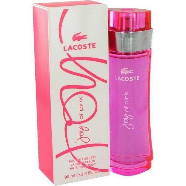 Lacoste Joy of Pink 3oz/90ml Women`s Eau de Parfum Spray Box