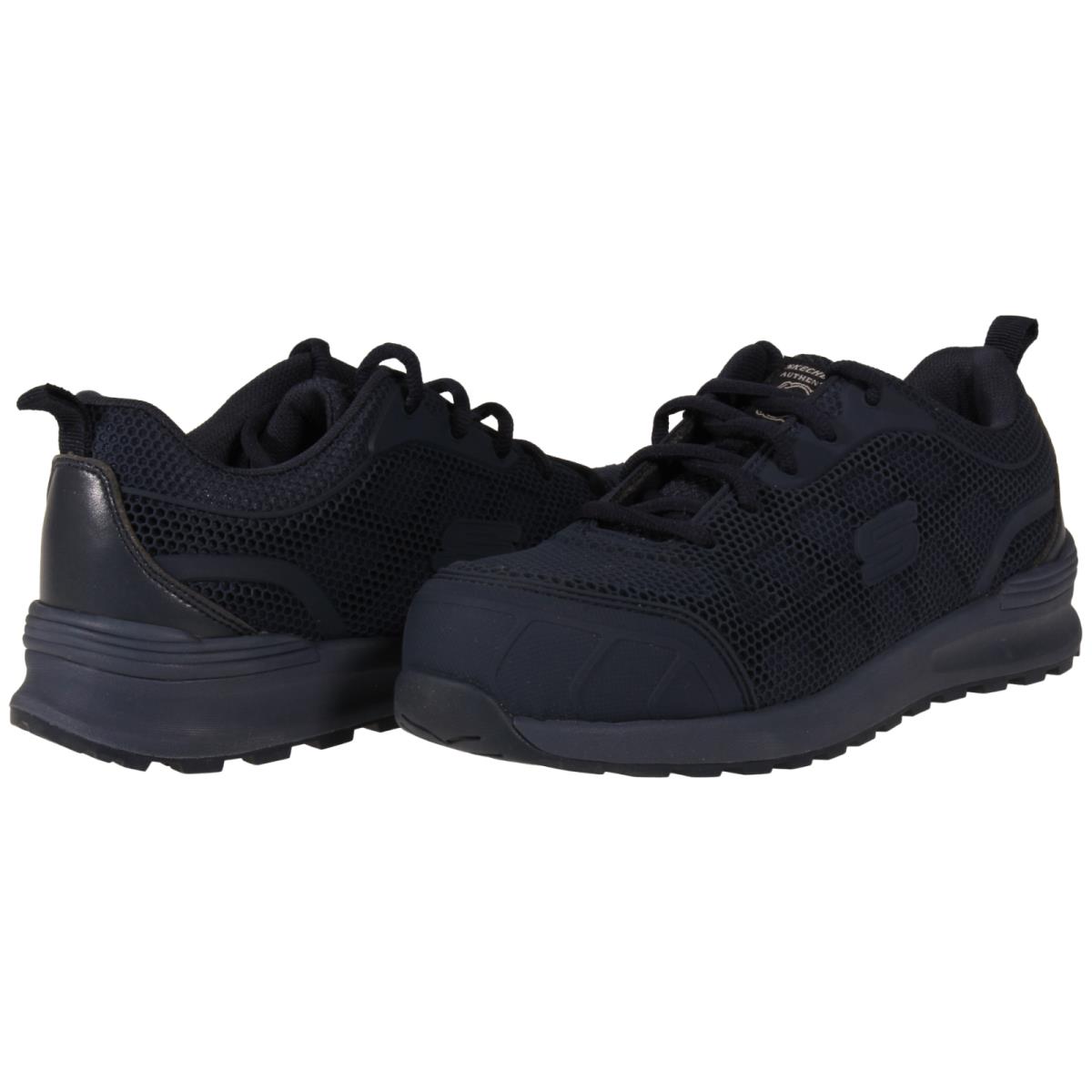 Skechers Work Bulklin - Ayak Womens Sneaker Navy Size 7.5 - Blue