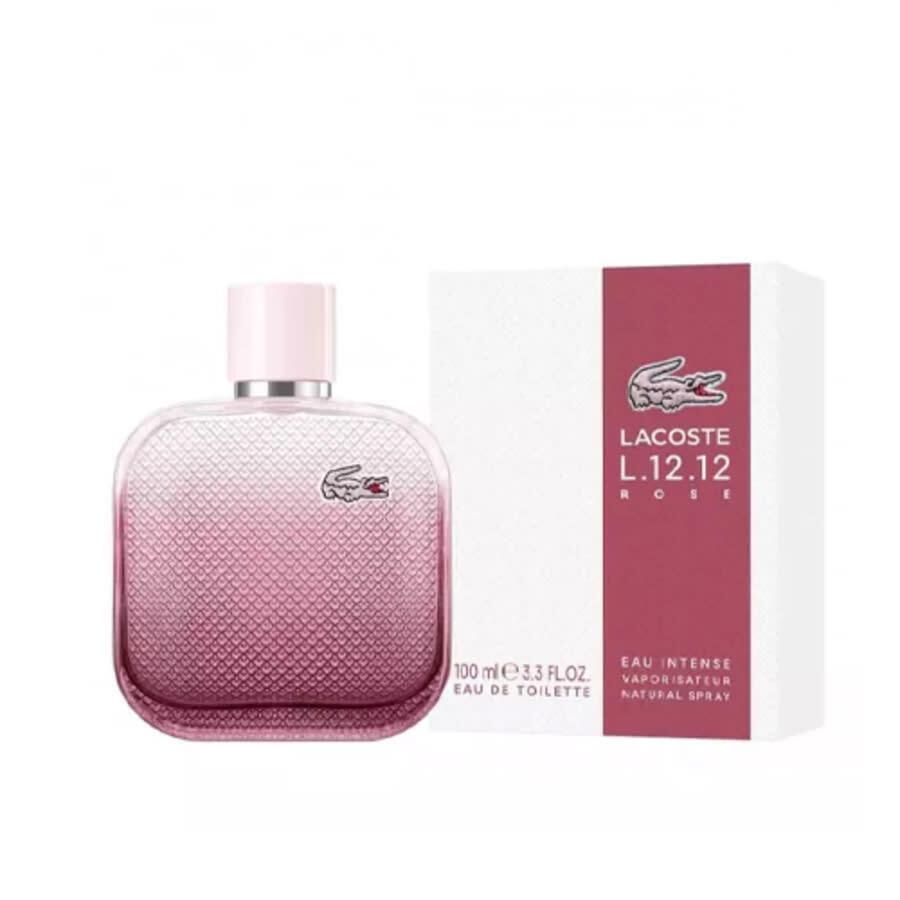 Lacoste Ladies L.12.12. Rose Eau Intense Edt 3.4 oz Fragrances 3616303459949