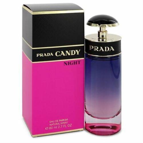 Prada Candy Night Eau DE Parfum Spray For Women 2.7 Oz / 80 ml