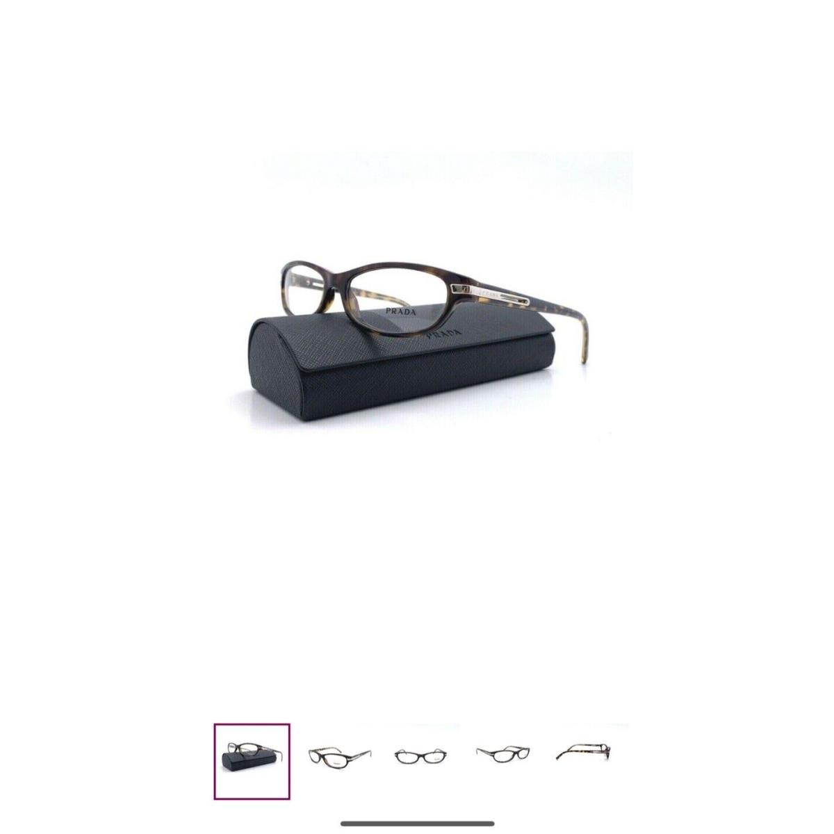 Prada Eyeglasses Acetate VPR061 2AU-101 53 16 135 Unisex Glassestortoise